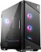 MSI - MAG FORGE 112R ATX Mid-Tower PC Case - Black-Front_Standard