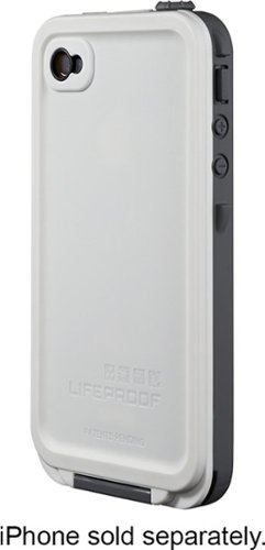  LifeProof - Case for Apple® iPhone® 4 and 4S - White