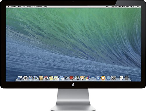  Apple - Thunderbolt 27&quot; Widescreen LED Monitor - Silver
