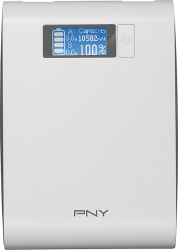  PNY - ID10400 PowerPack USB Portable External Battery - Black