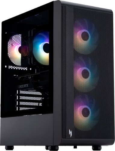 Acer - Nitro 60 Gaming Desktop - Intel Core i7-14700F - 32GB DDR5 Memory - NVIDIA GeForce RTX 5070 Ti - 2TB SSD - Black - Black