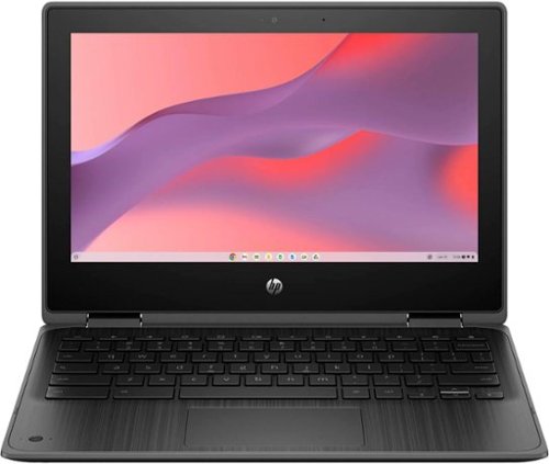 HP - Refurbished Excellent - Chromebook Fortis x360 11 G3 11.6" Touch Celeron N4500 8GB 64GB eMMC - Gray-Front_Standard 