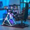 CloudRest Pro - Racing Steering Shifter Sim Racing Wheel Stand Simulator Cockpit Wheel Stand Gaming Stand Wheel Pedals NOT Included - White-Front_Standard