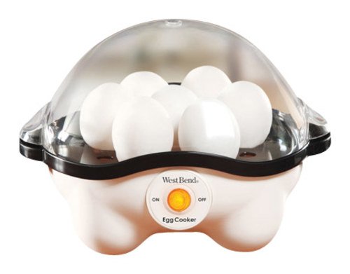  West Bend - Automatic Egg Cooker - White