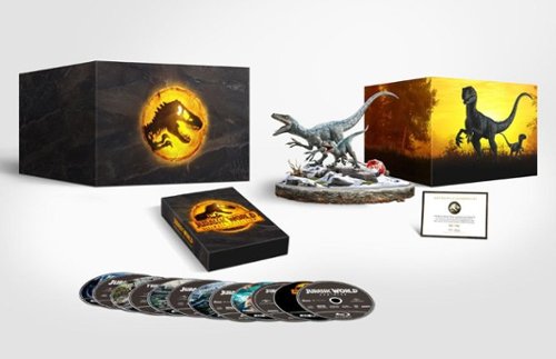  Jurassic World Ultimate Collection Premium Gift Set (Includes Limited Edition Velociraptor Statue) [UHD] [Special] [4K Ultra HD Blu-ray]