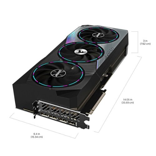 GIGABYTE NVIDIA GeForce RTX 4080 Master 16GB GDDR6X PCI Express 4.0 Graphics Card - Black BUY ONLINE