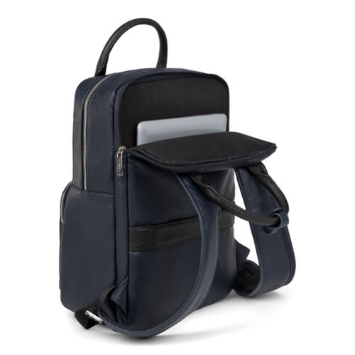 Bugatti Contrast Backpack - Navy GLOBAL SHIPPING