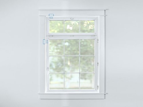 ADT Blue by 4pk Door and Window Sensor for Home Security - WHITE GLOBAL SHIPPING