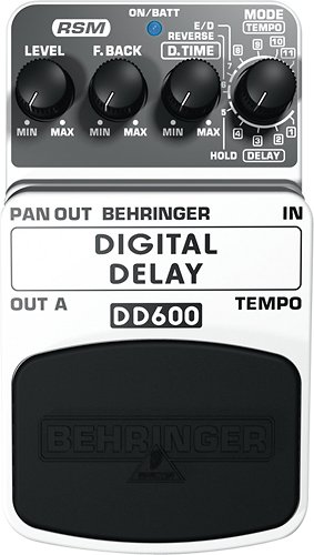  Behringer - Digital Delay Effects Pedal - Black