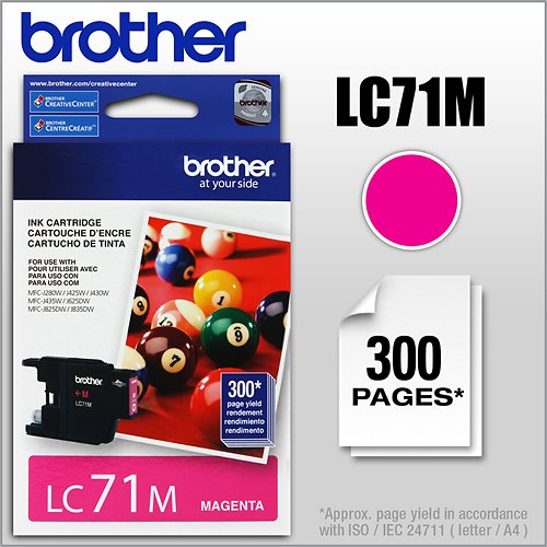  Brother - LC71M Ink Cartridge - Magenta
