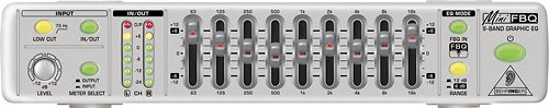  Behringer - MiniFBQ 9-Band Graphic Equalizer - SIlver