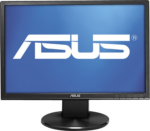  ASUS - 19&quot; Widescreen Flat-Panel LED Monitor - Black