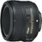 Nikon - AF-S NIKKOR 50mm f/1.8G Standard Lens - Black-Front_Standard 