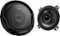 Kenwood - Road Series 4" 2-Way Car Speakers with Polypropylene Cones (Pair) - Black-Angle_Standard