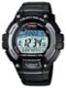 Casio - Men's Solar-Powered Digital Sport Watch - Black Resin-Front_Standard