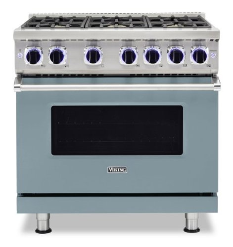 Viking - VGR Freestanding 7 Series Gas 36" Range - November Sky