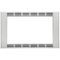 Panasonic - 27" Trim Kit for Select Microwaves - Stainless Steel-Front_Standard 