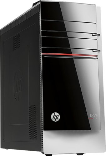  HP - ENVY Desktop - Intel Core i5 - 12GB Memory - 2TB Hard Drive - Gray