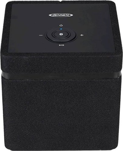 Jensen - JSB-1000 Hi-Res Wireless Speaker with Chromecast Built-In - Black-Front_Standard 