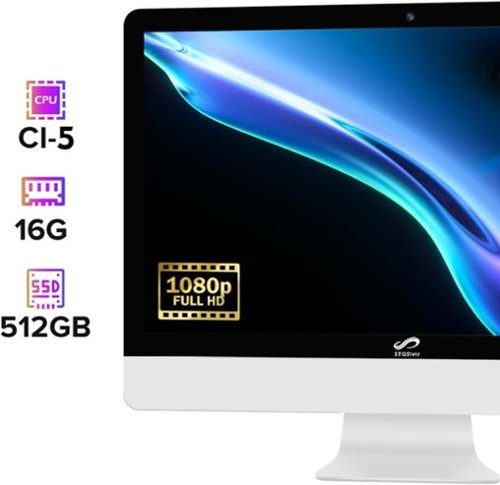 STGSivir All in One Desktop PC, 22'' FHD Display, Intel Core i5 up