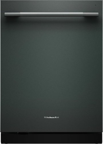 KitchenAid - 24" Top Control Built-In Dishwasher with 360 Max Jets Third Rack and Advanced ProDry System, 44 dBA - Juniper-Front_Standard 