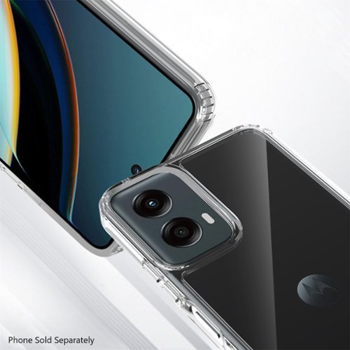 SaharaCase Venture Series Hard Shell Case for Motorola G 5G (2024) - Clear SHOP ONLINE