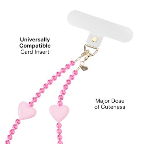 VELVET CAVIAR Phone Charm - Pink Heart HOW TO BUY