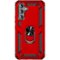 SaharaCase - Military Kickstand Series with Belt Clip Case for Samsung Galaxy A54 5G - Red-Front_Standard