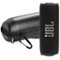JBL - FLIP 7 Waterproof Portable Speaker Bundle with gSport Carbon Fiber Case - Black-Front_Standard