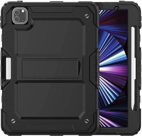 SaharaCase DEFENCE Series Case for Apple iPad Pro 11 (2nd, 3rd, and 4th Gen 2020-2022) - Black WORLDWIDE DELIVERY