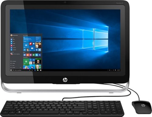  HP - Pavilion 21.5&quot; Touch-Screen All-In-One Computer - AMD A4-Series - 4GB Memory - 500GB Hard Drive - Black