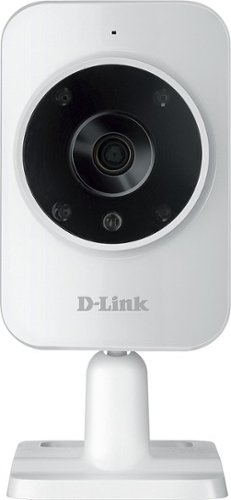  D-Link - Wireless High-Definition Surveillance Camera - White