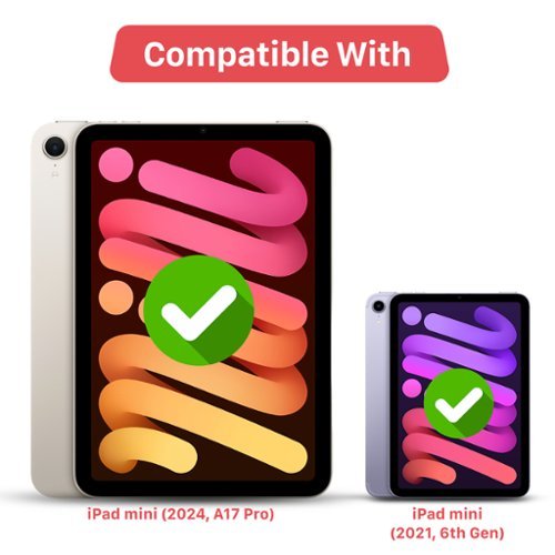 Vena For Apple iPad Mini 6 Case Clear, iPad Mini A17 Pro Case