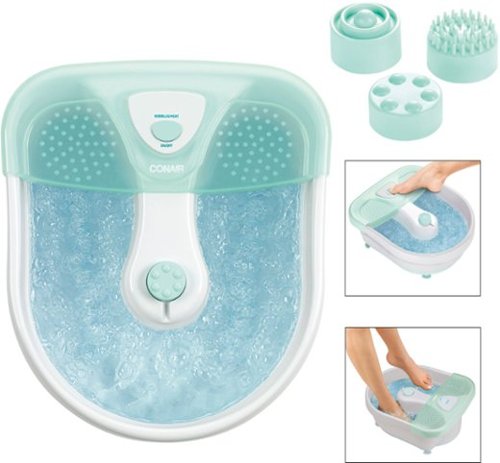 Conair Foot Spa - Mint Green/White WORLDWIDE DELIVERY