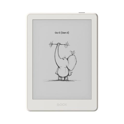 BOOX - Go 6 (Gen II) 6" eNote ePaper Tablet 32GB - 2026 - Shell-Front_Standard 