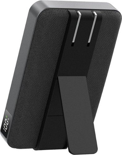 myCharge - MagLock Lux+ 10,000 mAh Portable Charger for Most MagSafe Compatible Devices - Black