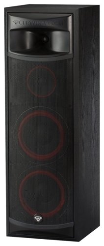  Cerwin Vega - XLS-28 Dual 8&quot; 3-Way Floorstanding Speaker (Each) - Black Ash