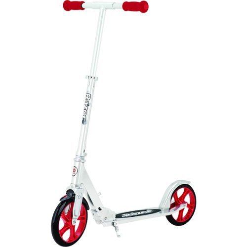 Razor - A5 Lux Kick Scooter - Red-Left_Standard 