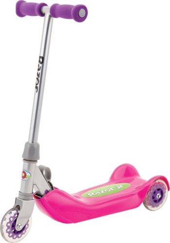 Image of Razor - Foldable Kiddie Kick Scooter - Pink/Purple