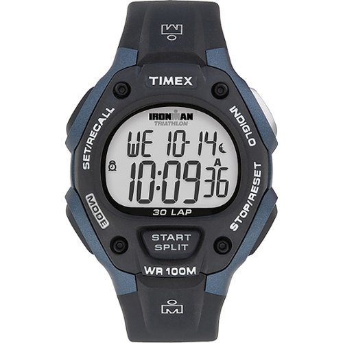TIMEX Men's IRONMAN Classic 30 38mm Watch - Black/Dark Blue