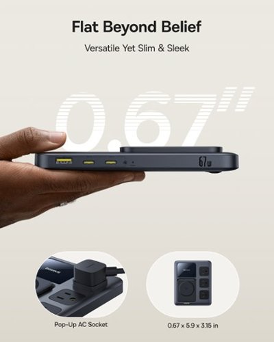 Baseus Nomos Charging Station Qi2 3AC+1U+3C+ Magnetic Wireless 67W 1.5m US Black - Black BUY IN EUROPE