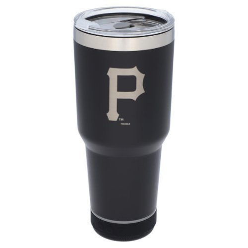 The Memory Company - Pittsburgh Pirates 30oz. Stainless Steel LED Bluetooth Tumbler - Multicolor-Front_Standard 