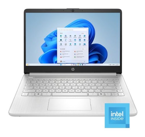 HP 14&rdquo; HD Laptop, Intel Processor N150, 4GB RAM, 128GB UFS, Windows 11 Home in S Mode, Natural Silver