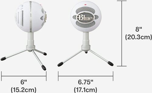 Blue Microphones Snowball iCE Wired Cardioid USB Plug 'n Play Microphone - White BUY IN EUROPE