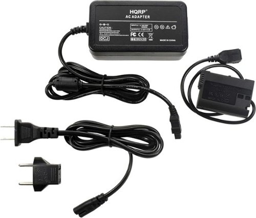 HQRP AC Adapter for Nikon Z5 Z6 Z7 Z6II Z7II D500 D600 D610 D750