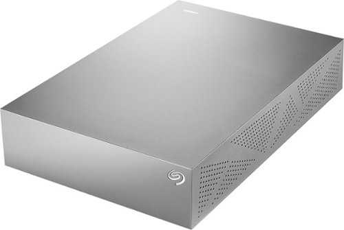  Seagate - Backup Plus Desktop for Mac 3TB External USB 3.0/2.0 Hard Drive - Silver