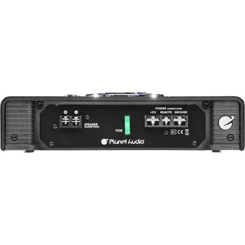 Planet Audio ANARCHY 1500W Class AB Mono MOSFET Amplifier with Variable Low-Pass Crossover - Black WORLDWIDE DELIVERY