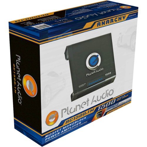 Planet Audio ANARCHY 1500W Class AB Mono MOSFET Amplifier with Variable Low-Pass Crossover - Black HOW TO BUY