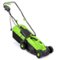 Costway - Electric Corded Lawn Mower 10-AMP 13-Inch Walk-Behind Lawnmower with Collection Box - Green-Front_Standard