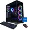 CyberPowerPC - Gamer Xtreme Gaming Desktop - Intel Core i7-14700F - 16GB Memory - NVIDIA GeForce RTX 4060 Ti 8GB - 2TB SSD - Black-Front_Standard 